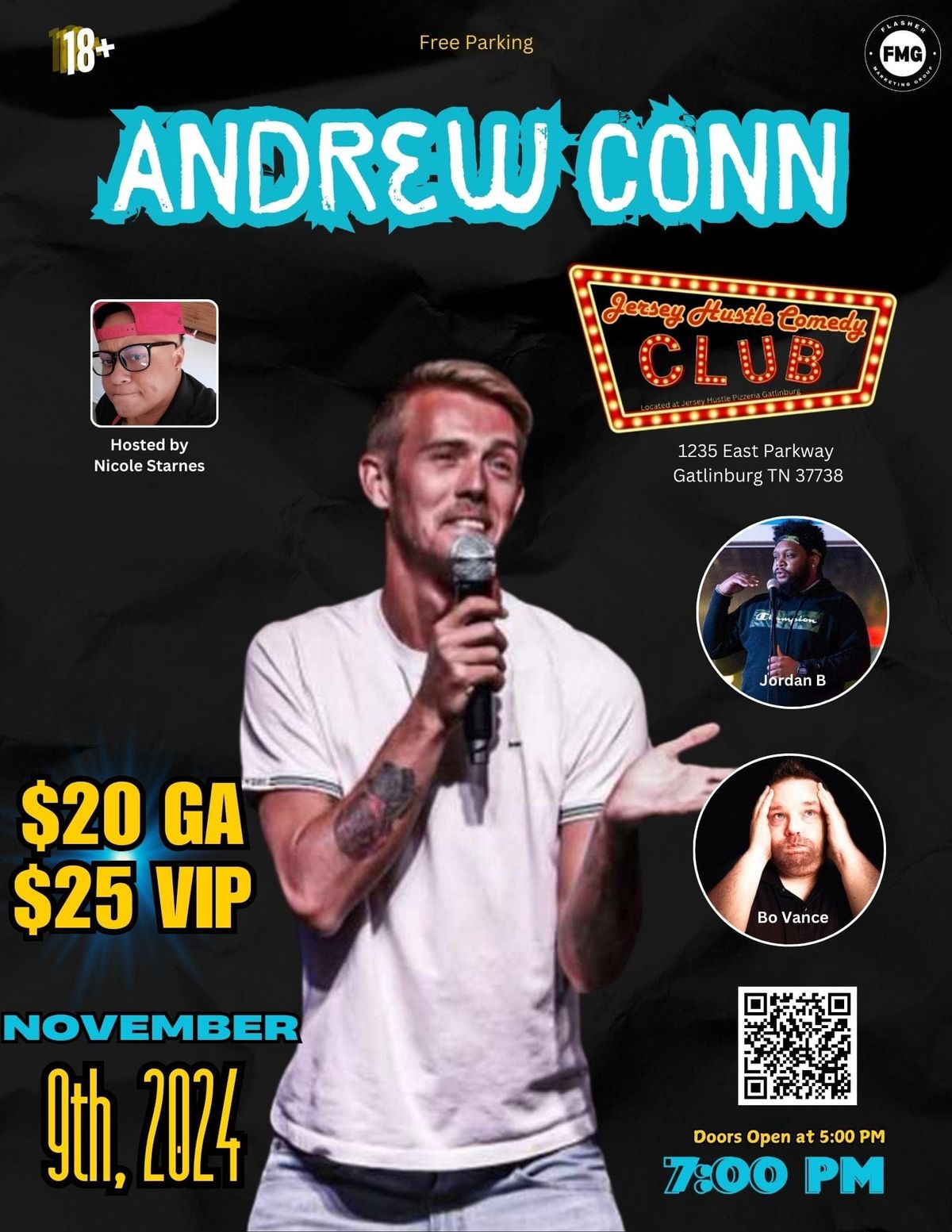 Andrew Conn @ Jersey Hustle Comedy Club