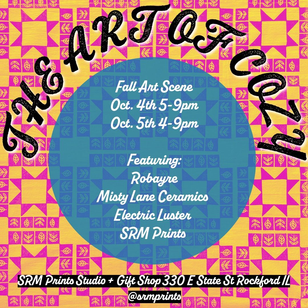 The Art of Cozy - Fall Art Scene at SRM Prints