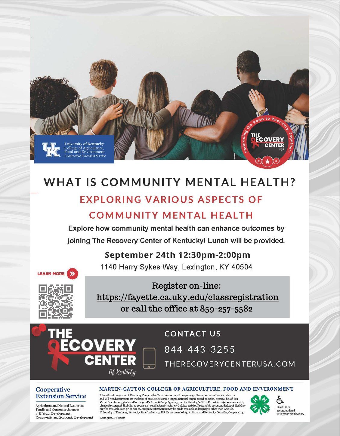 Mental Health Lunch & Learn: What is Community Mental Health?