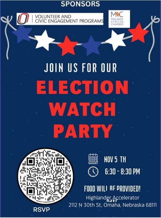 Volunteer and Civic Engagement Programs : Election Watch Party 2024