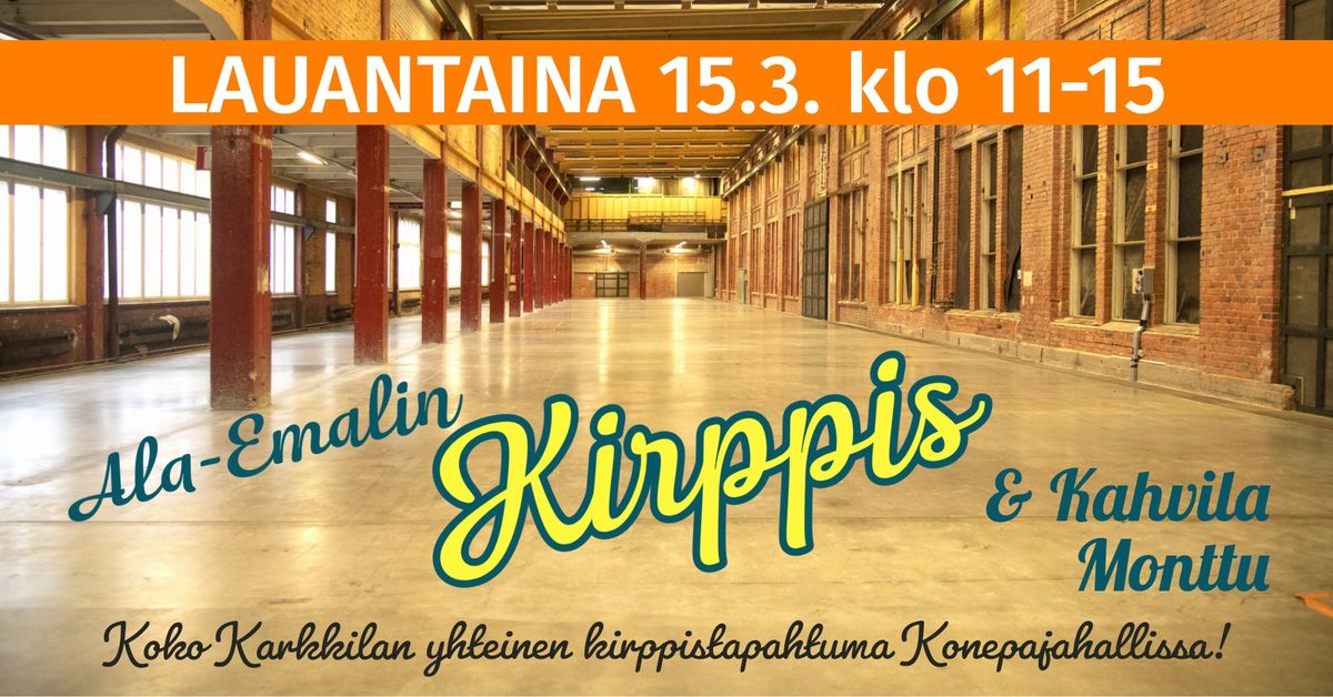 Ala-Emalin kirppistapahtuma 15.3.