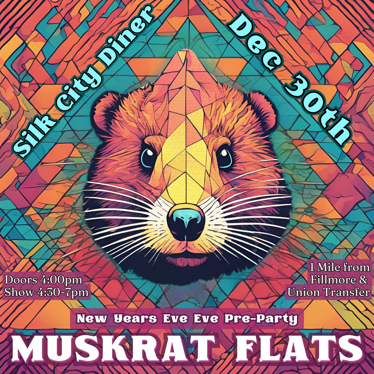 12\/30 - Muskrat Flats at Silk City Diner