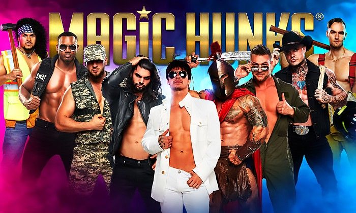 Mar 15th: MAGIC HUNKS Live at The Palace Theatre (Syracuse, NY)