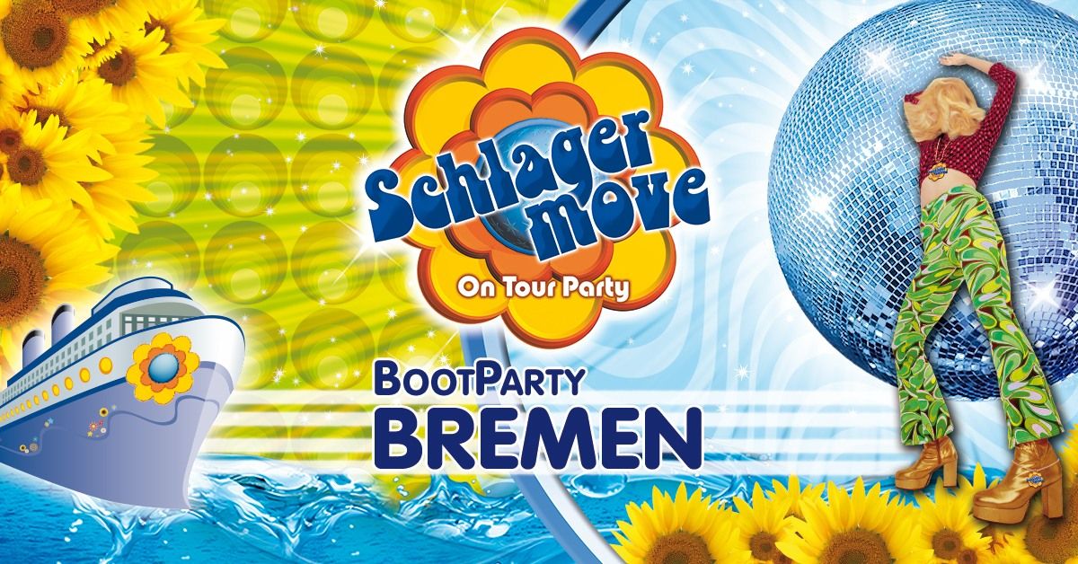 Bremen: Schlagermove Bootparty