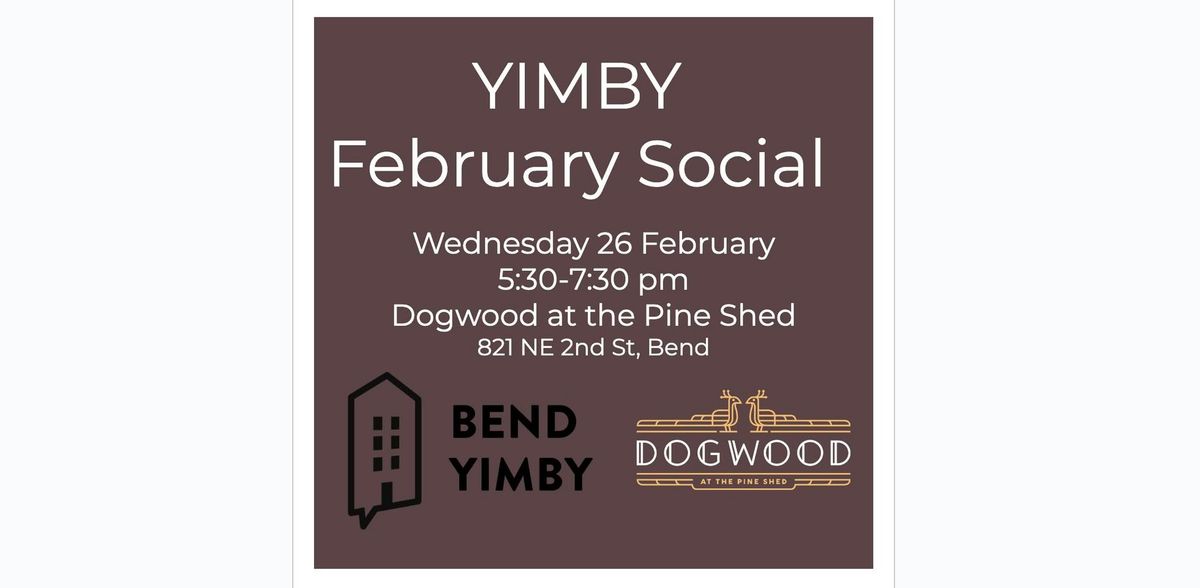 Bend YIMBY February Social