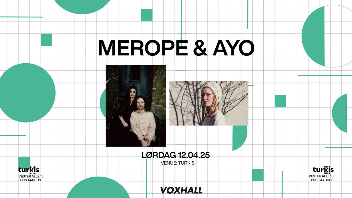 Merope + AYO \u2609 turkis