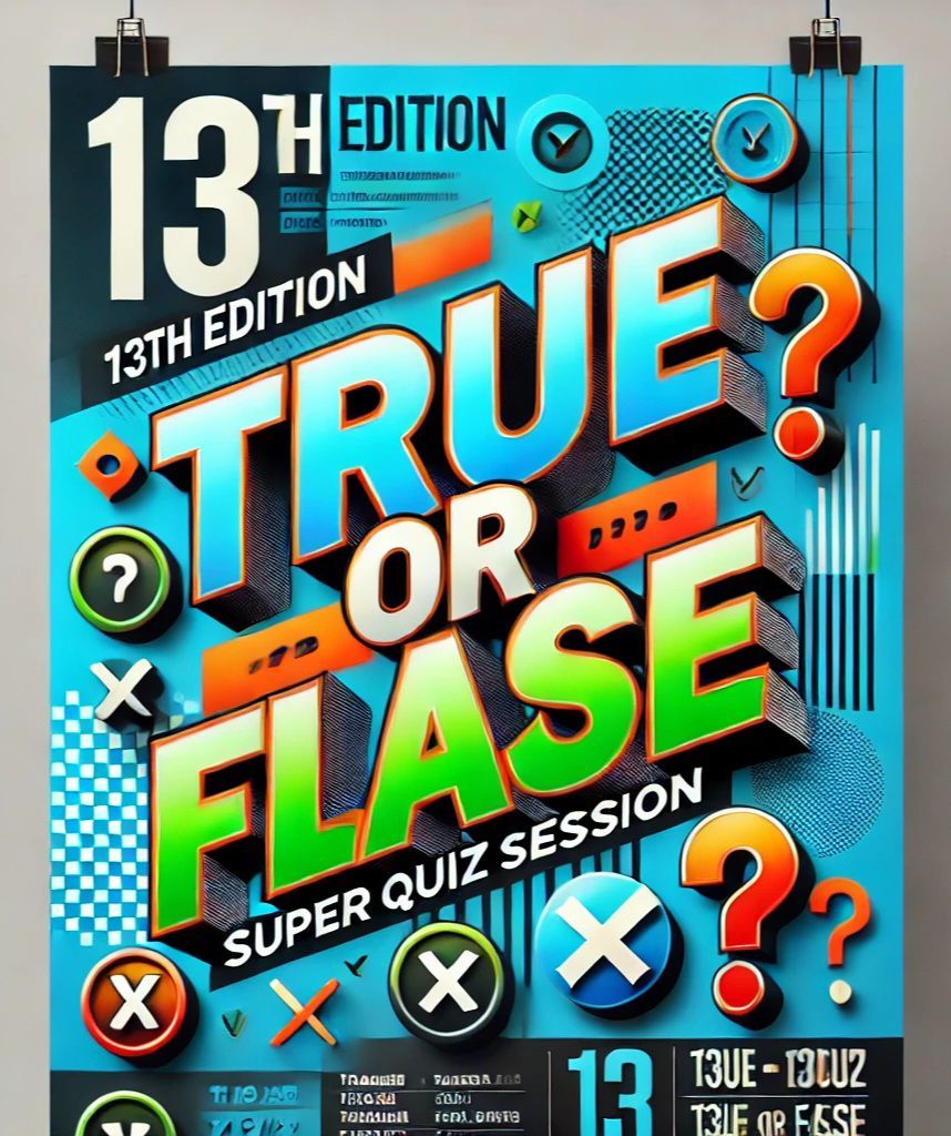 Super Quiz Session 13