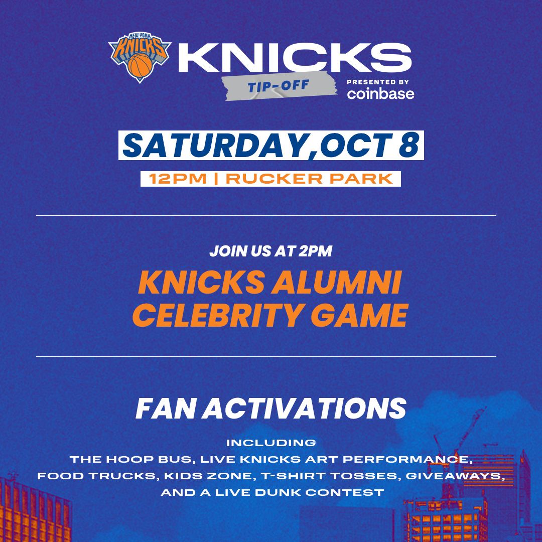 New York Knicks Season Tip-Off Event