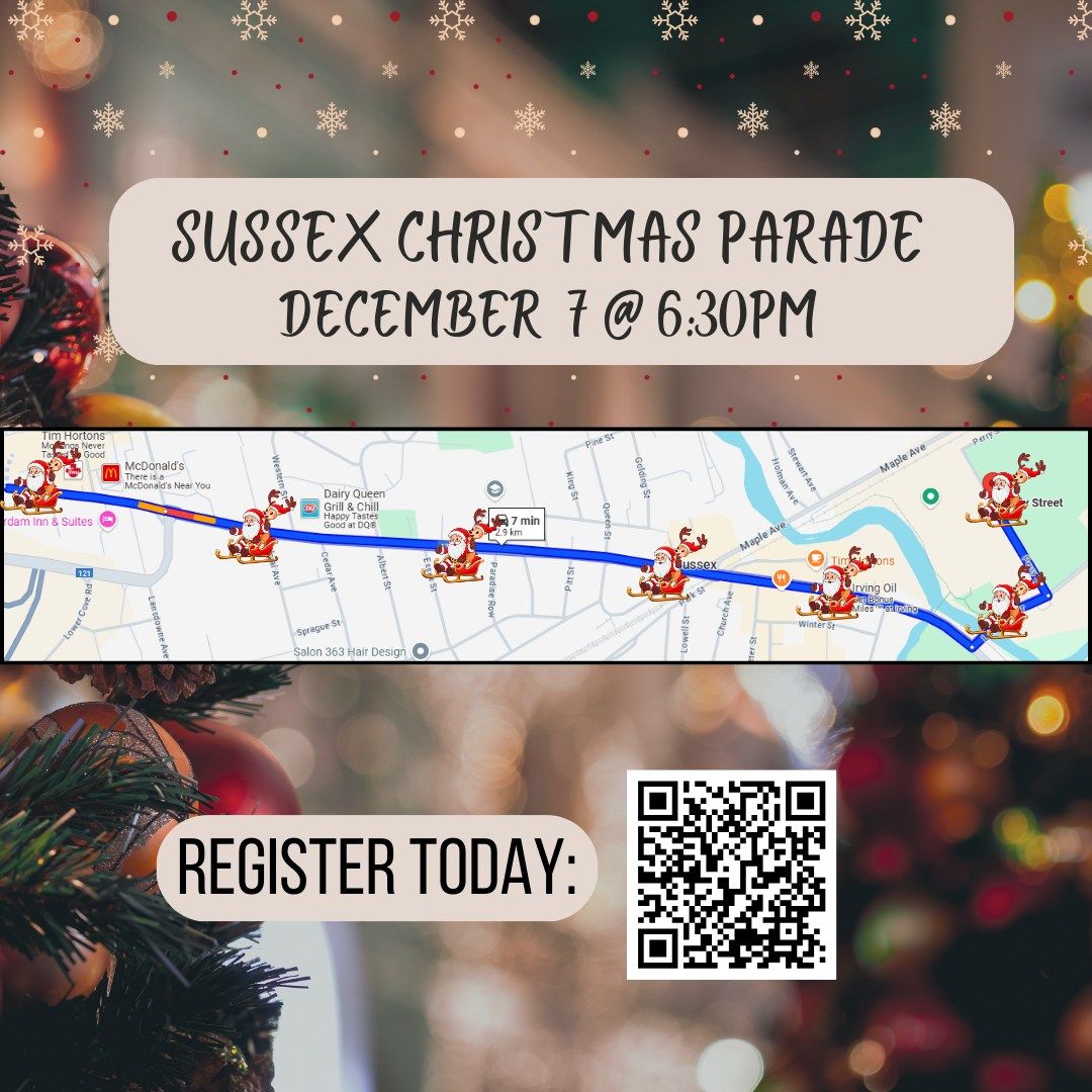 Annual Sussex Christmas Parade! \ud83d\udef7\ud83c\udf85\ud83c\udffc