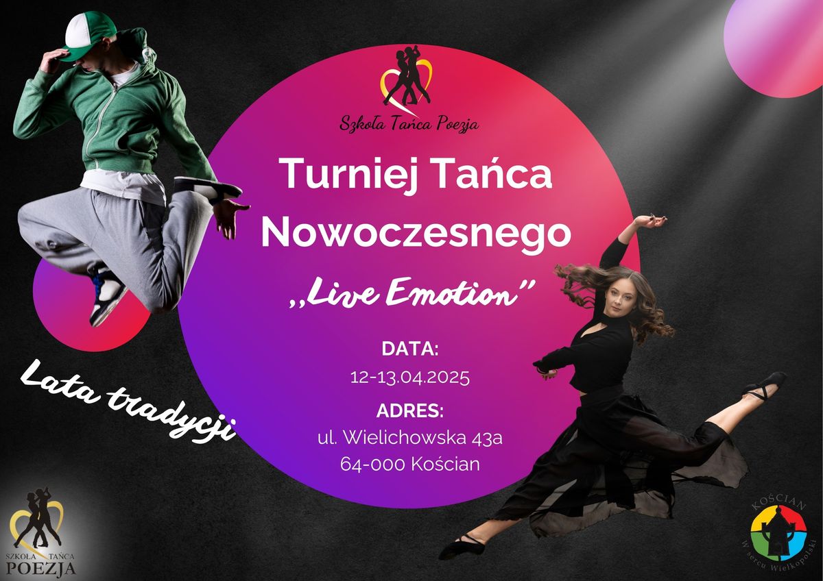 Turniej Ta\u0144ca Nowoczesnego "Live Emotion"