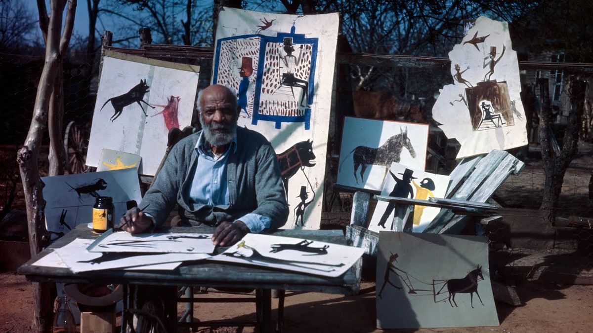 April Book + Film Club: Alabama Artist Bill Traylor