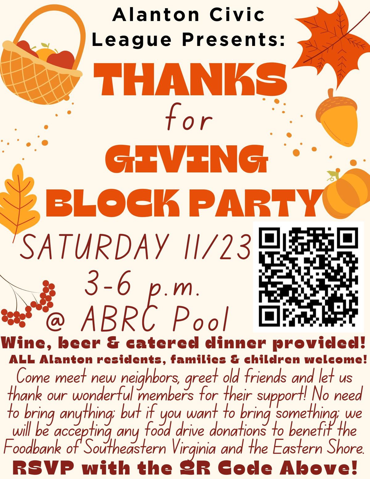 Thanks for Giving Alanton Block Party \ud83c\udf89 