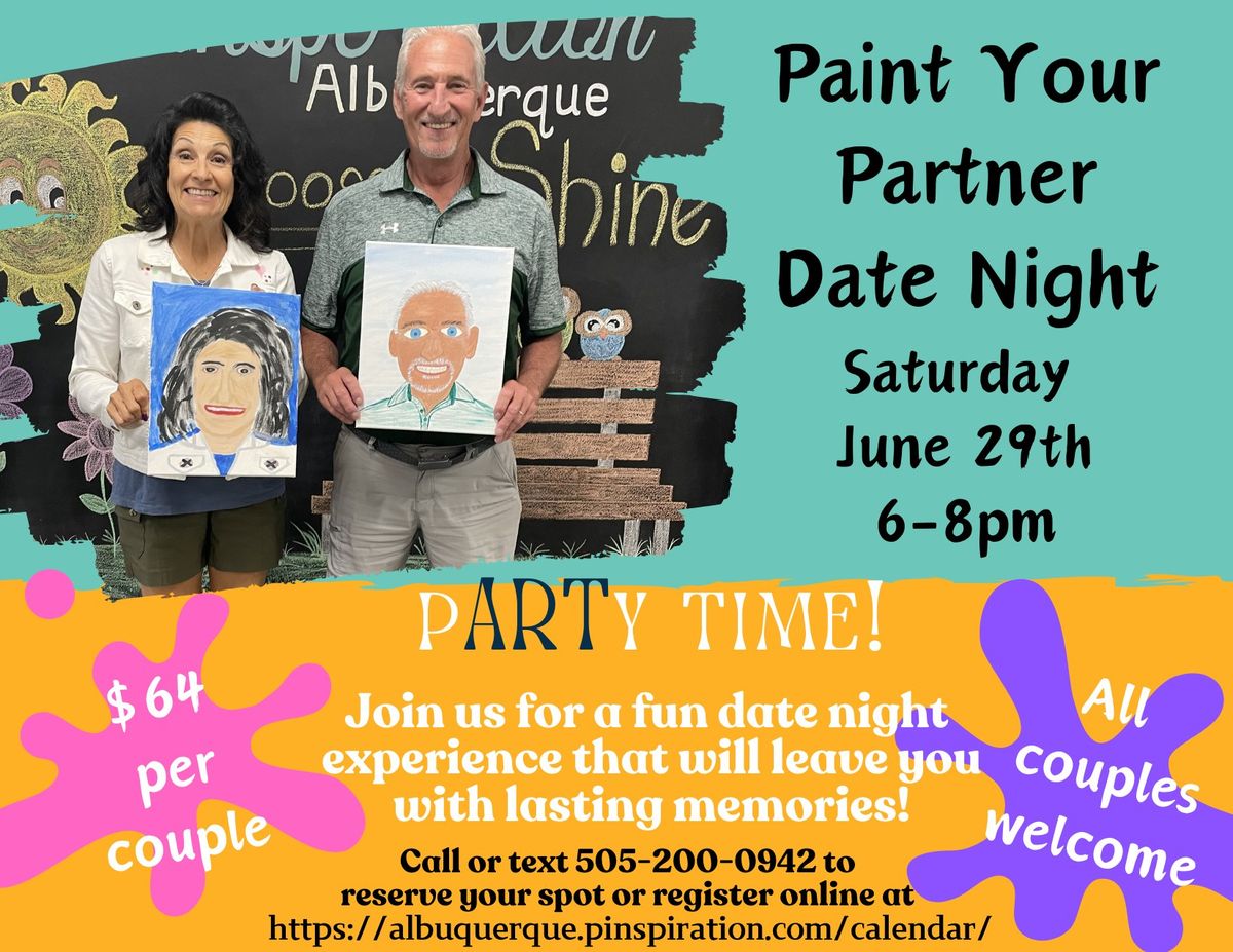 Paint Your Partner Date Night