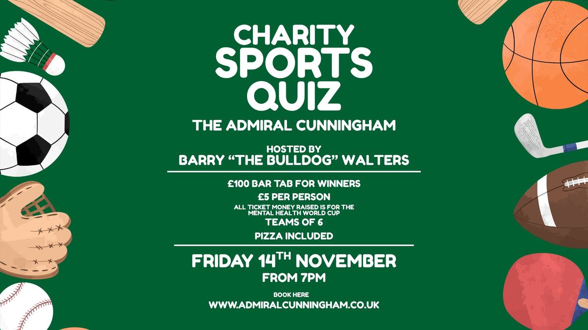 The Mental Health World Cup: Sports Quiz