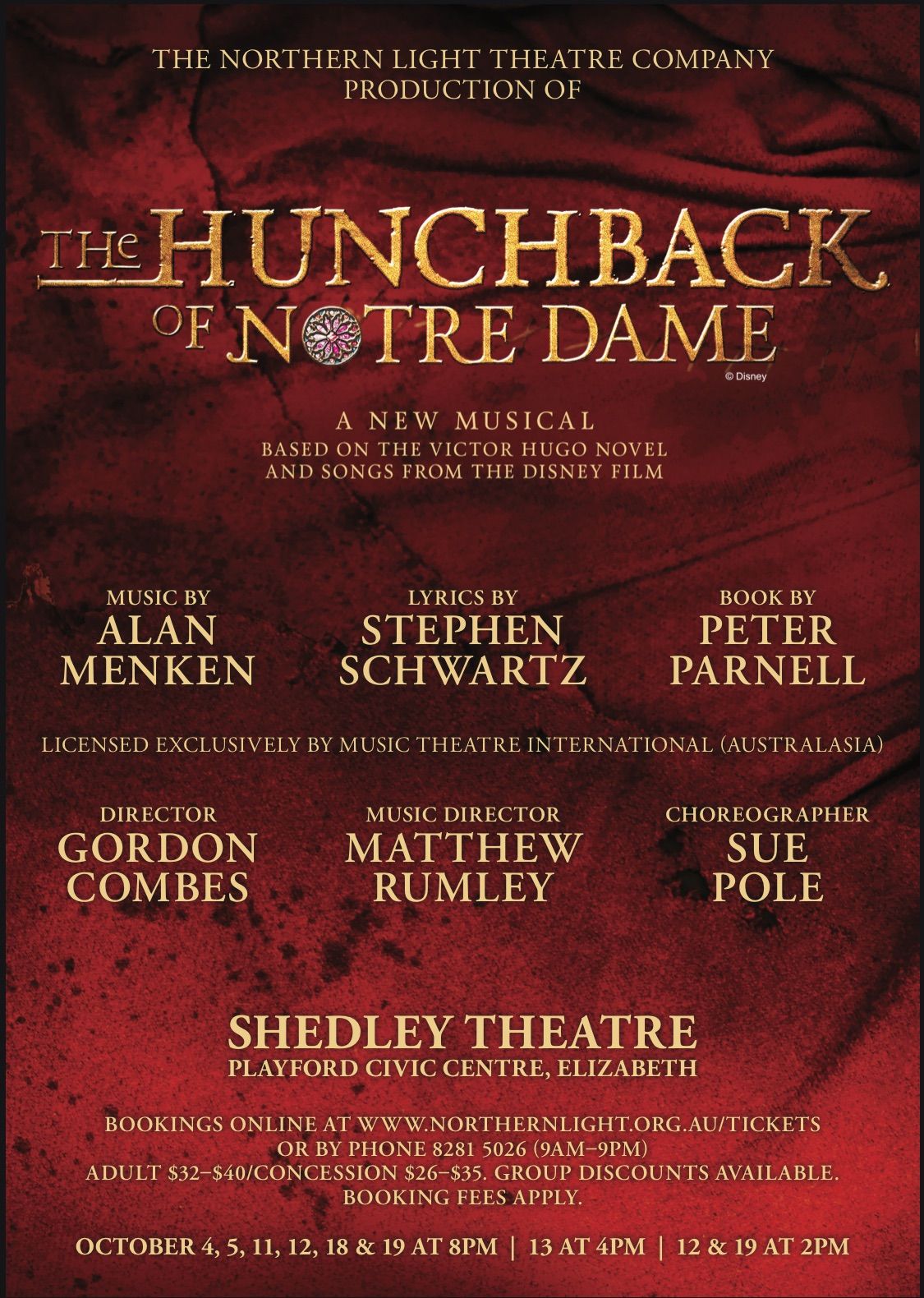 Information Night - Hunchback of Notre Dame
