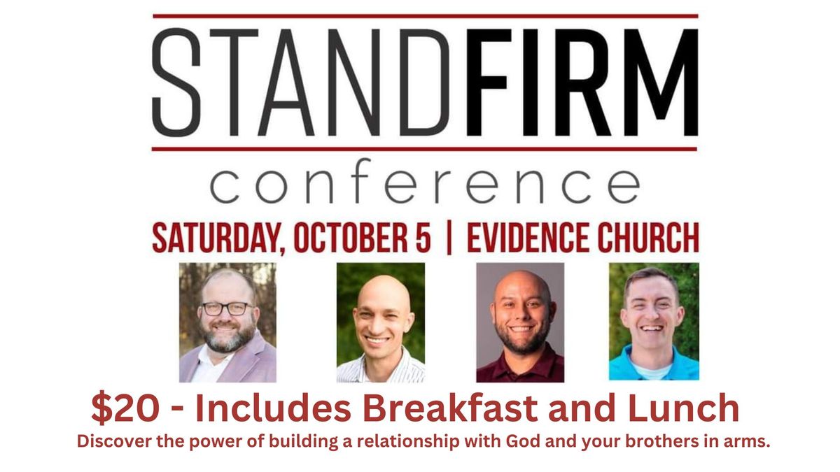 Stand Firm Mens Conference 