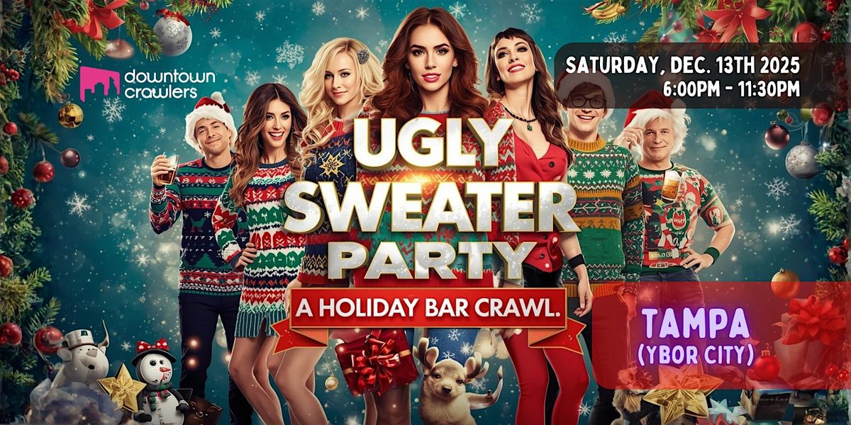 Ugly Sweater Holiday Bar Crawl - YBOR (Bad Monkey)