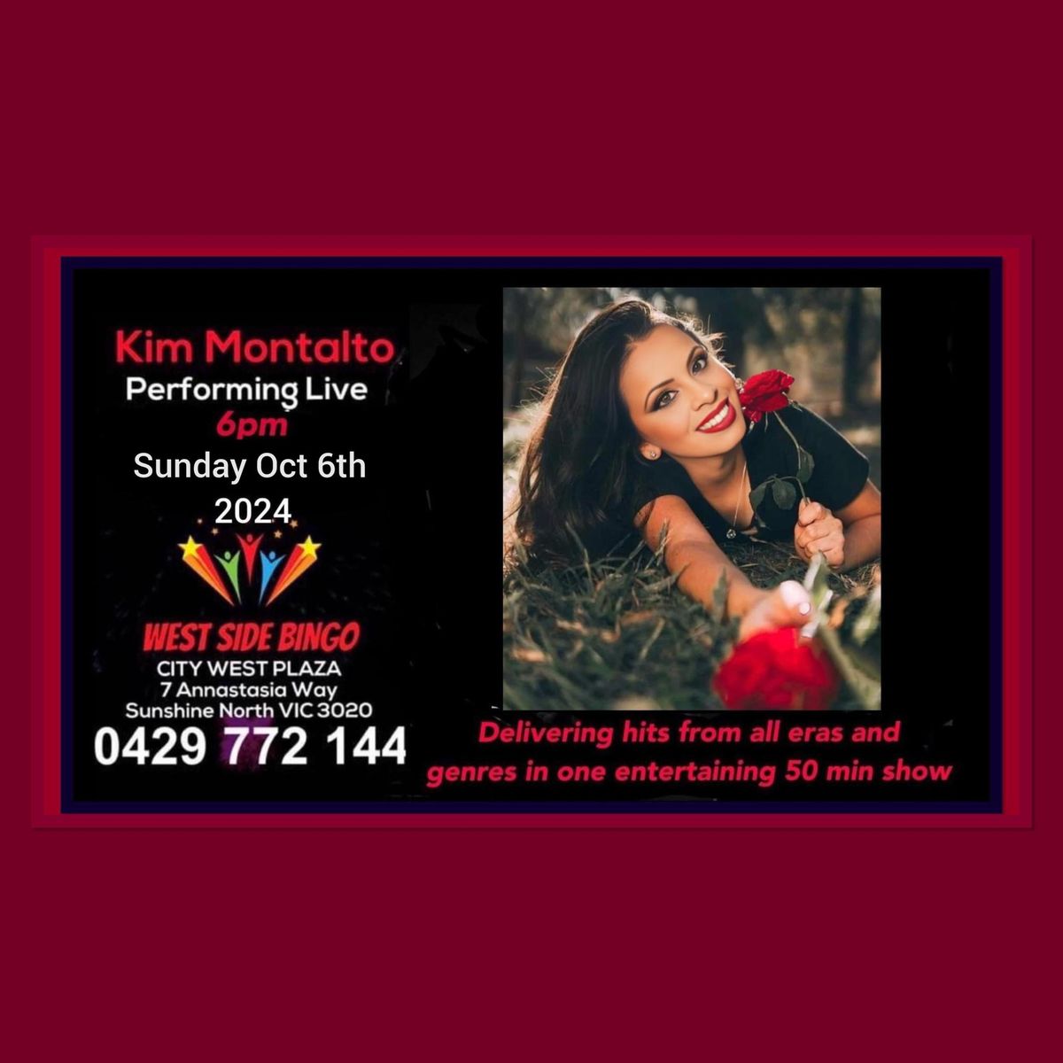 KIM MONTALTO ~ performing LIVE 