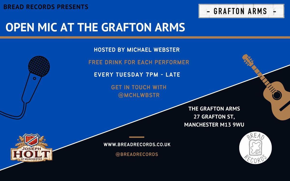 Open Mic at The Grafton Arms!