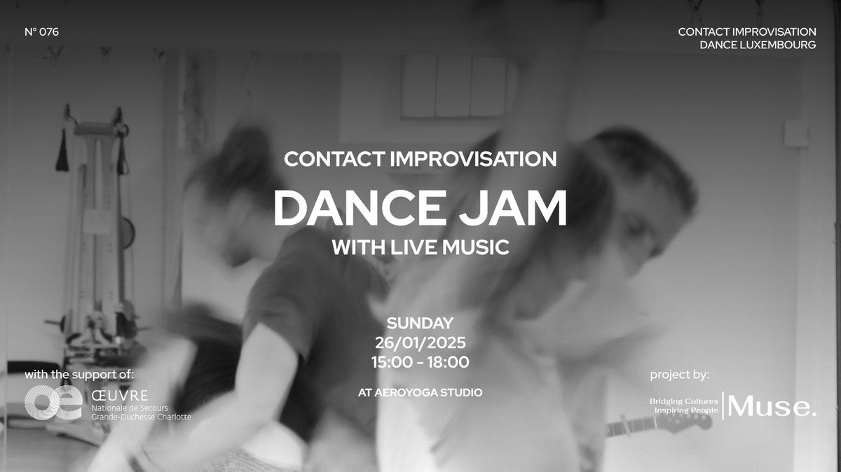 Contact Improvisation Dance JAM with LIVE MUSIC 