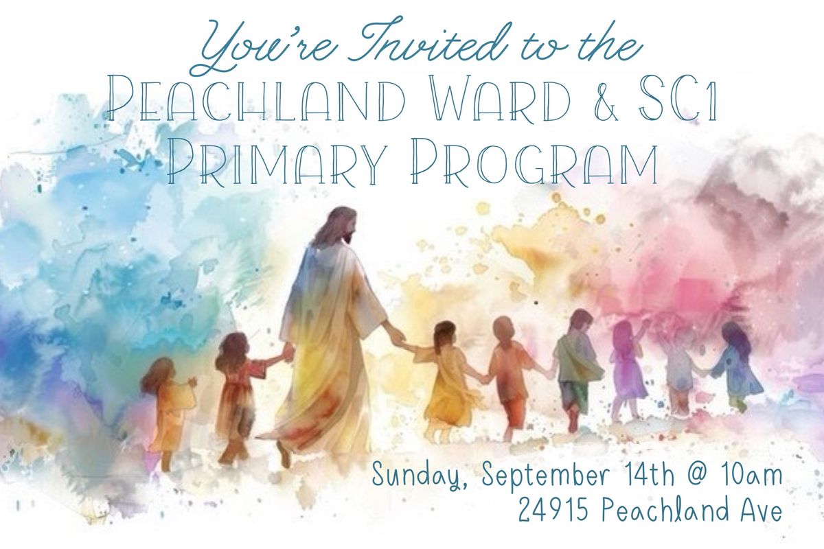 Peachland Primary Program