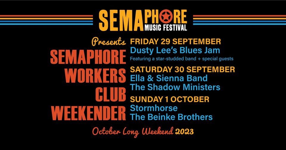 SMF23 Semaphore Workers Club Weekender