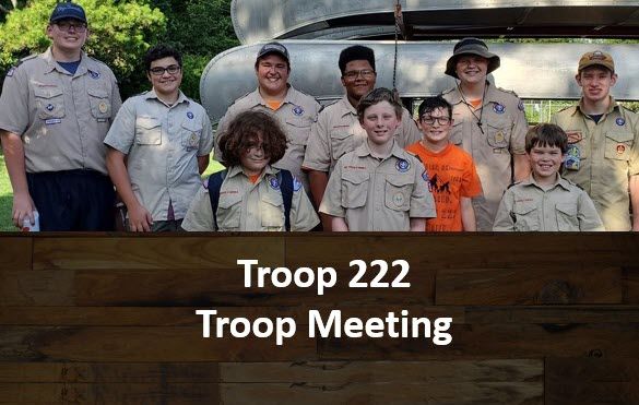 Troop Meeting