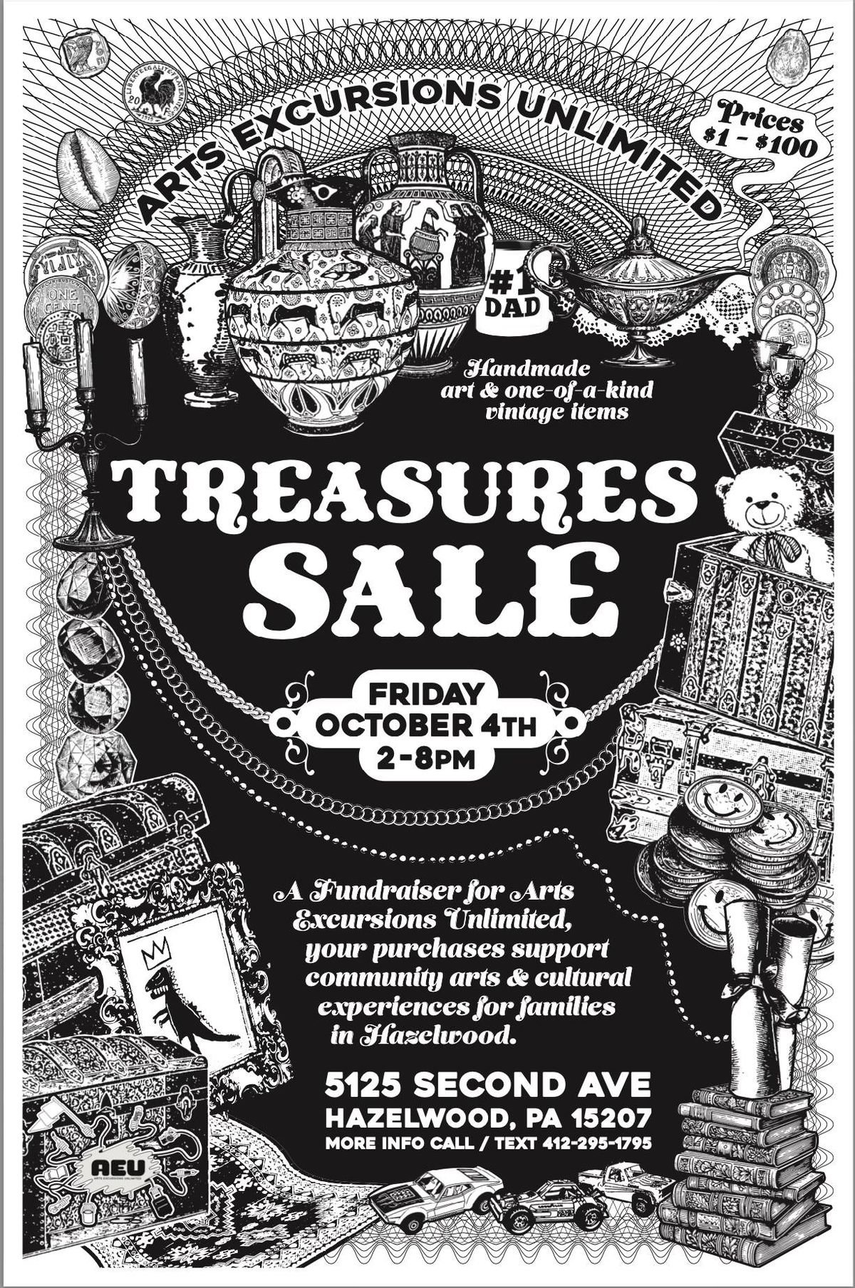 Treasures Sale & Pole-2-Polls VOTE Signs