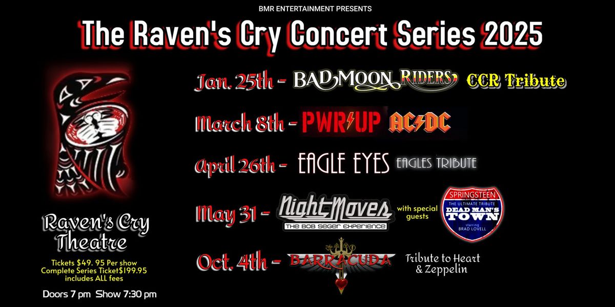 Raven's Cry Concert Series - Sechelt, Sunshine Coast