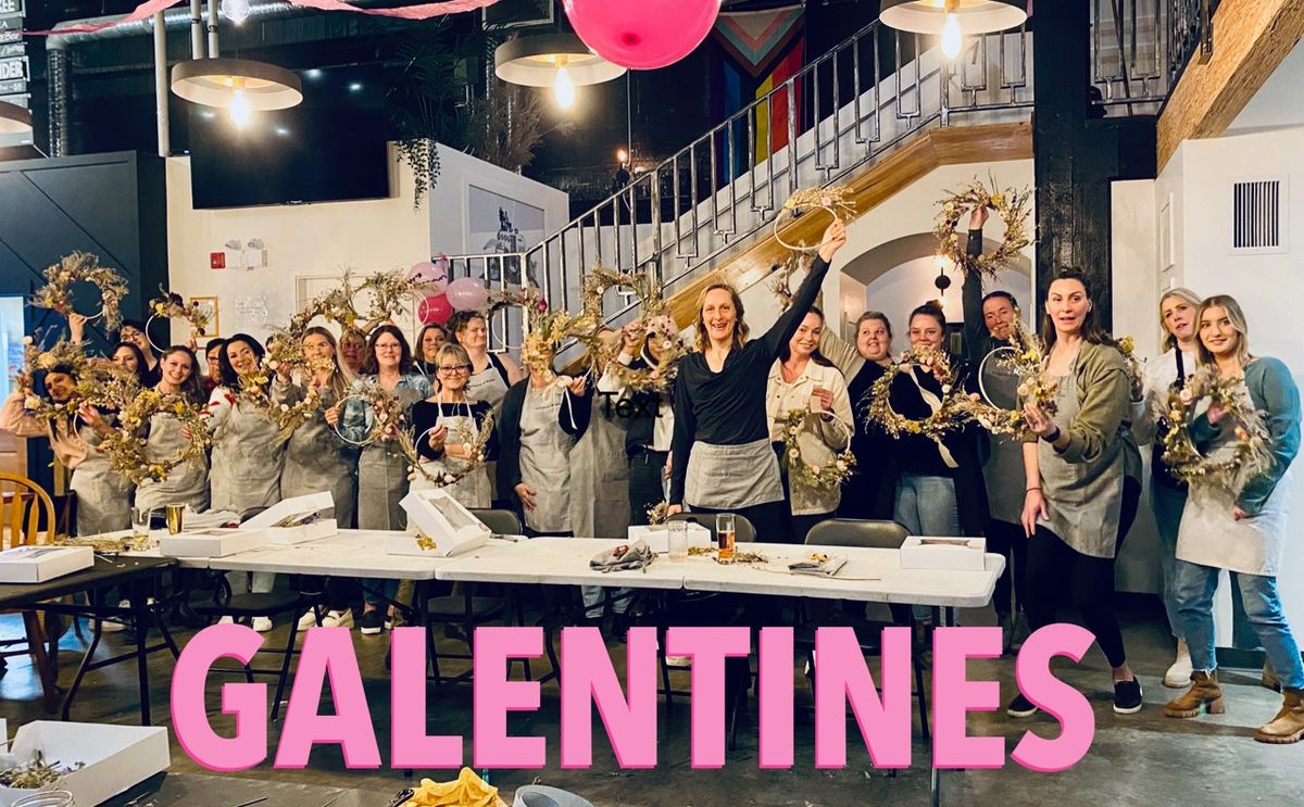 GALENTINES Floral Workshop with Twiggage & Bloom