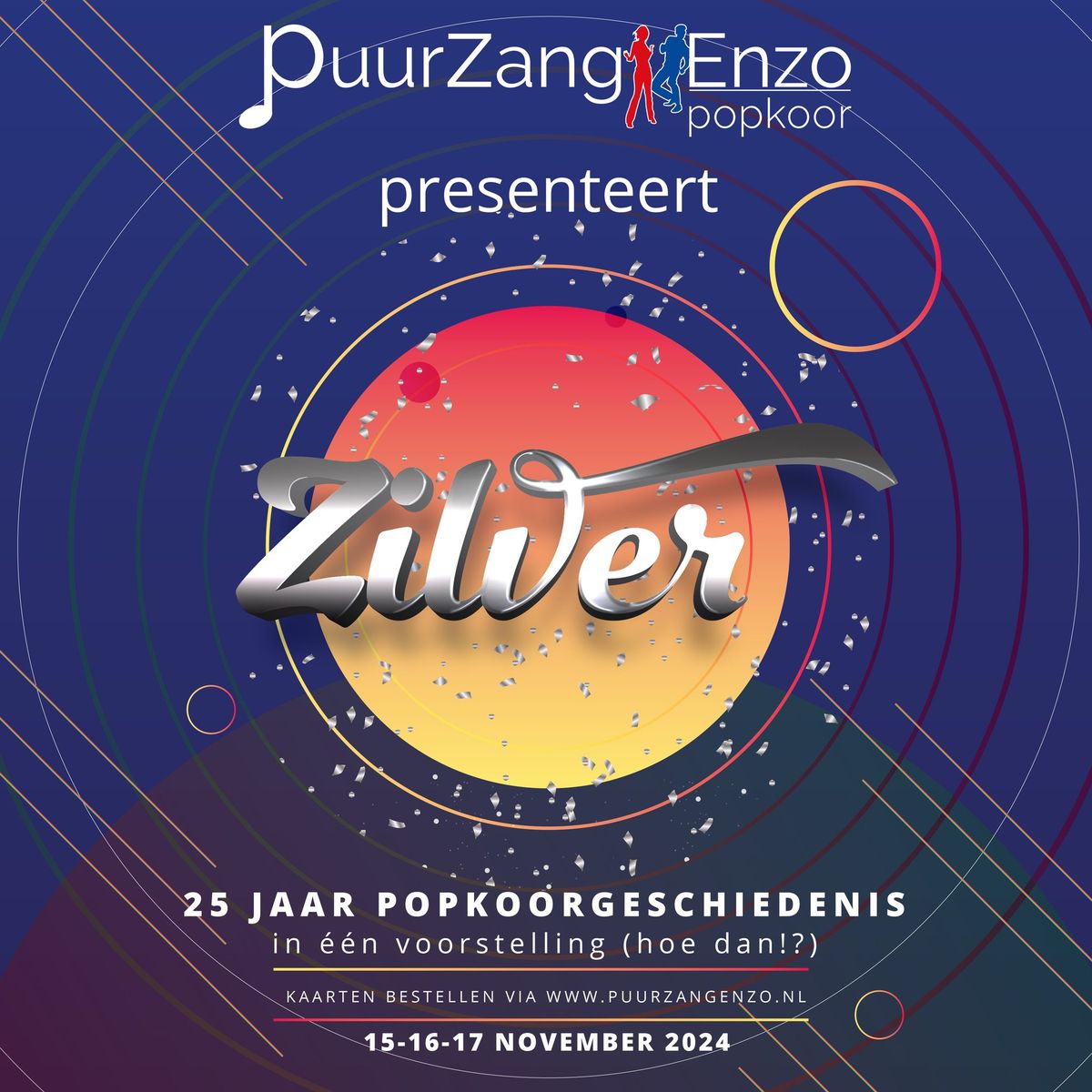 Popkoor PuurZangEnzo presenteert: Zilver