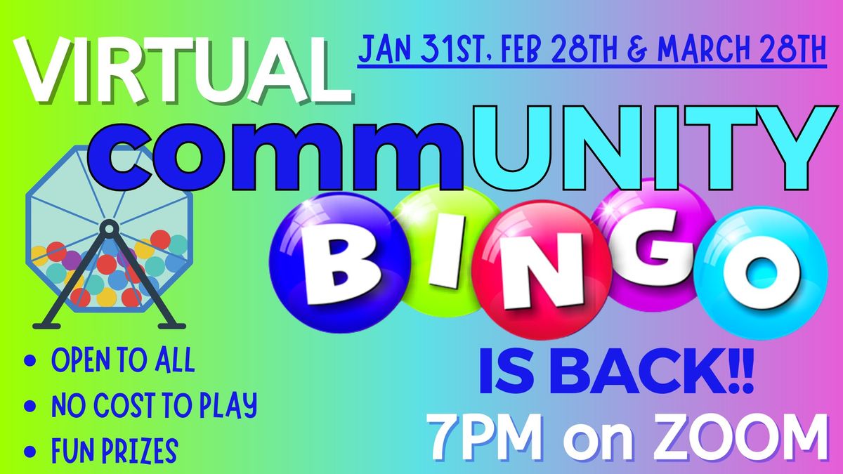 Virtual CommUNITY Bingo!