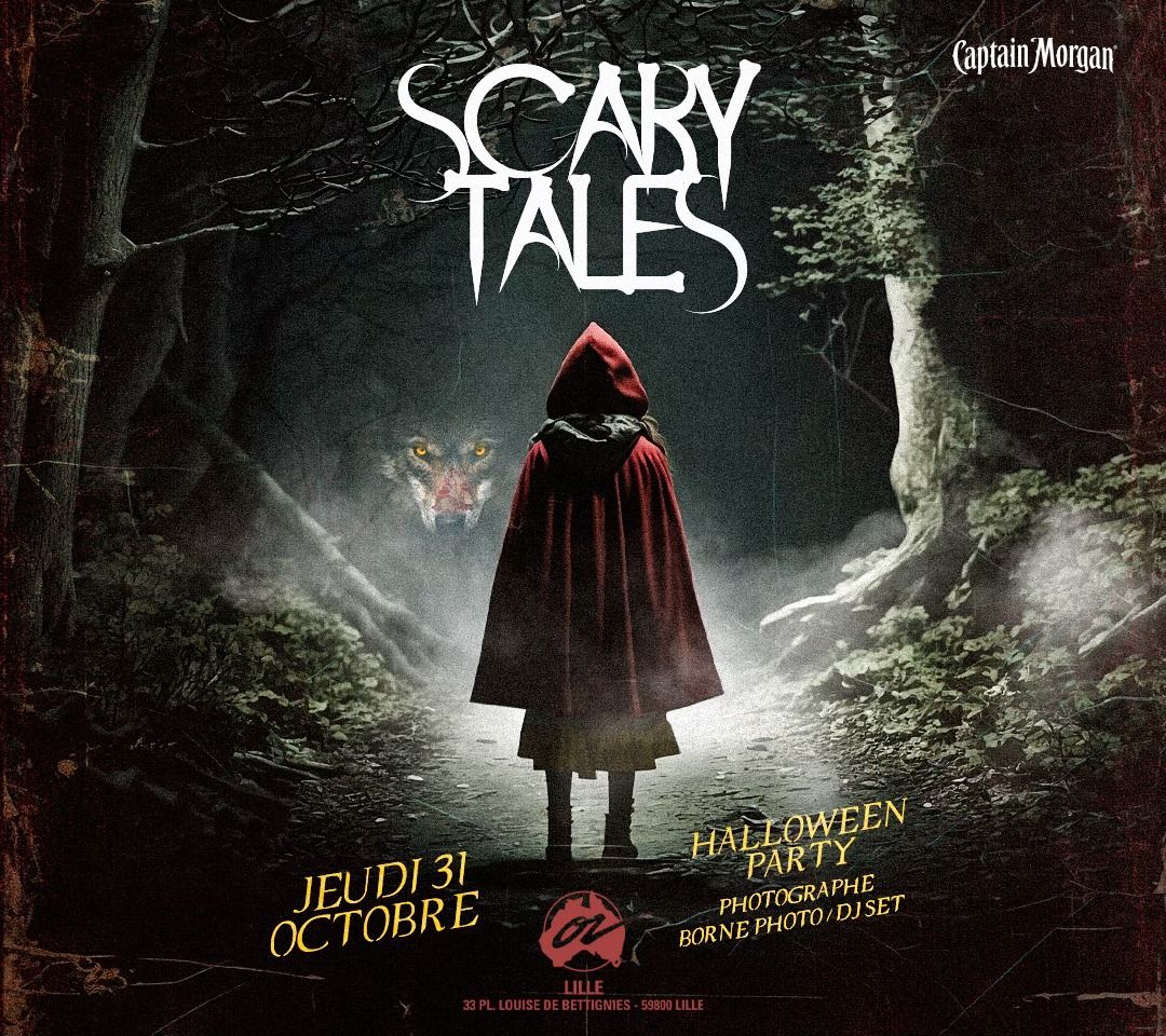 Scary Tales \/ Halloween Party 2024 @ Caf\u00e9 Oz Lille