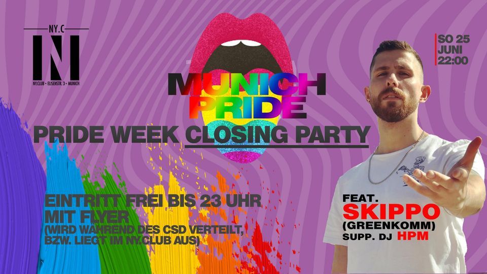 Pride Week CSD Munich Closing