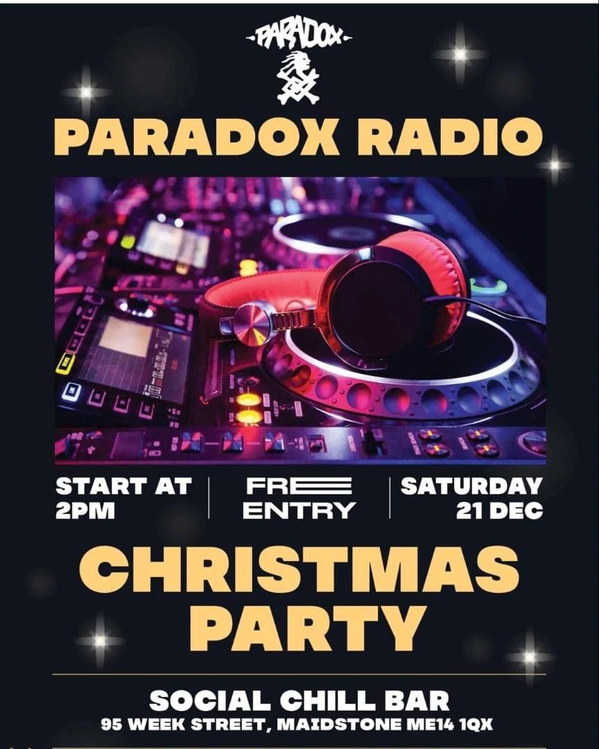 Paradox Radio - All Dayer Xmas Party