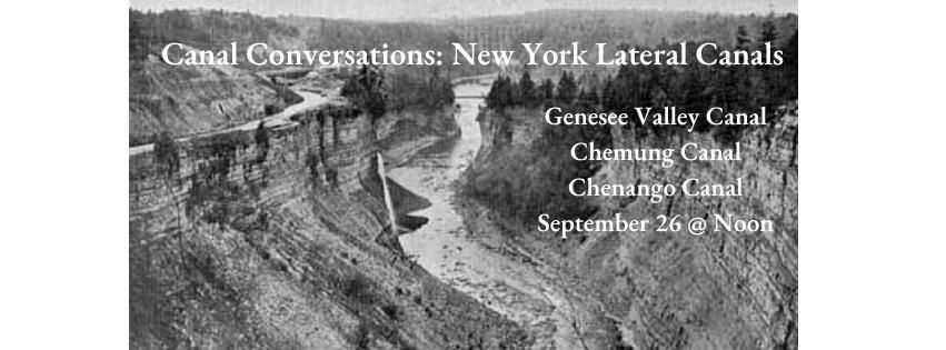 Lunchtime Lecture- Canal Conversations: New York Lateral Canals