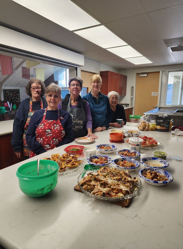 First Congregational Church Cooking Class 