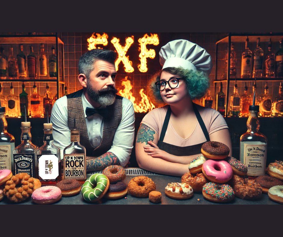 Fire by Forge & Up n' Down Rock and Bourbon Present: Bourbon & Donuts! 