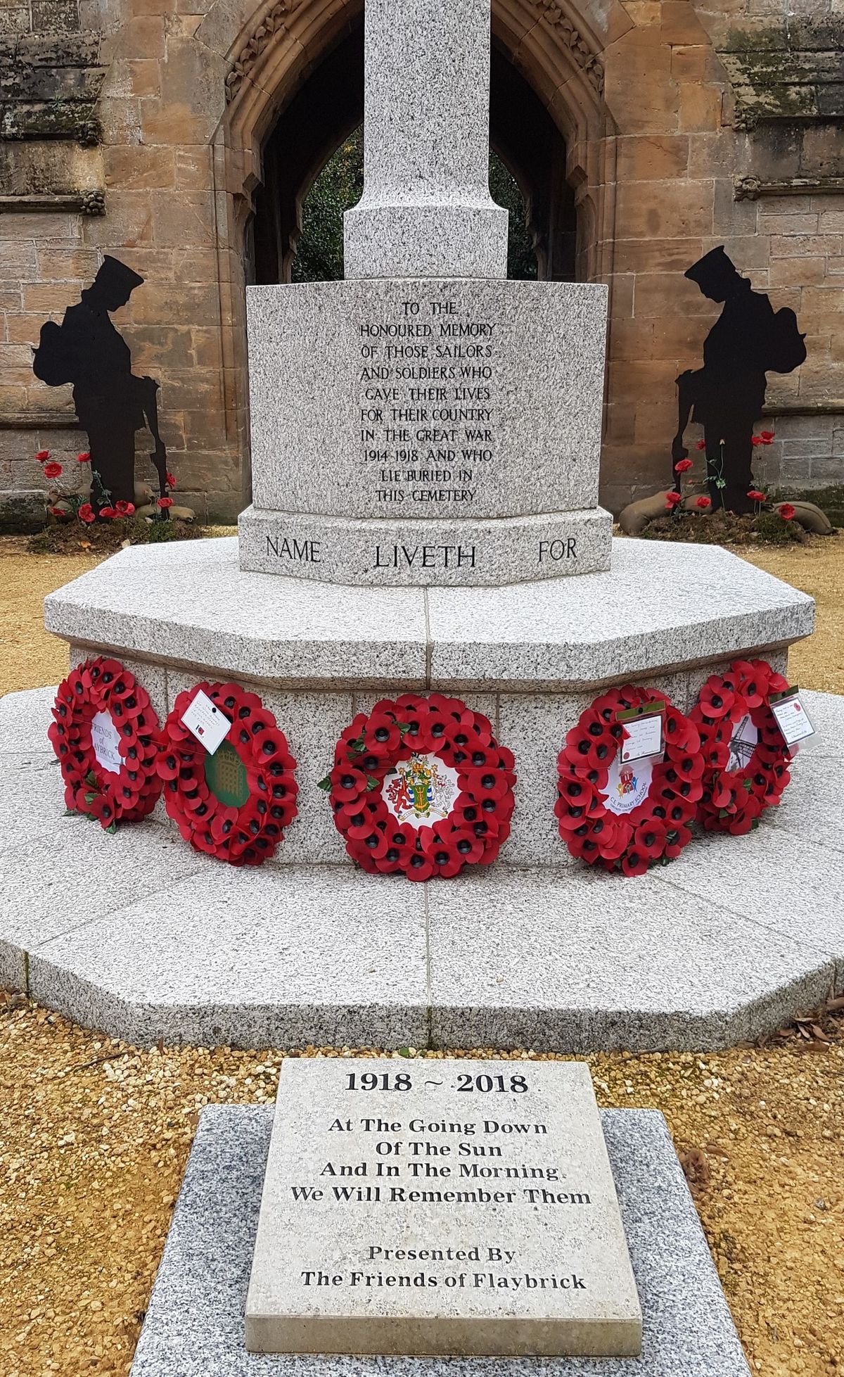 SERVICE OF REMEMBRANCE ON MONDAY 11th NOVEMBER