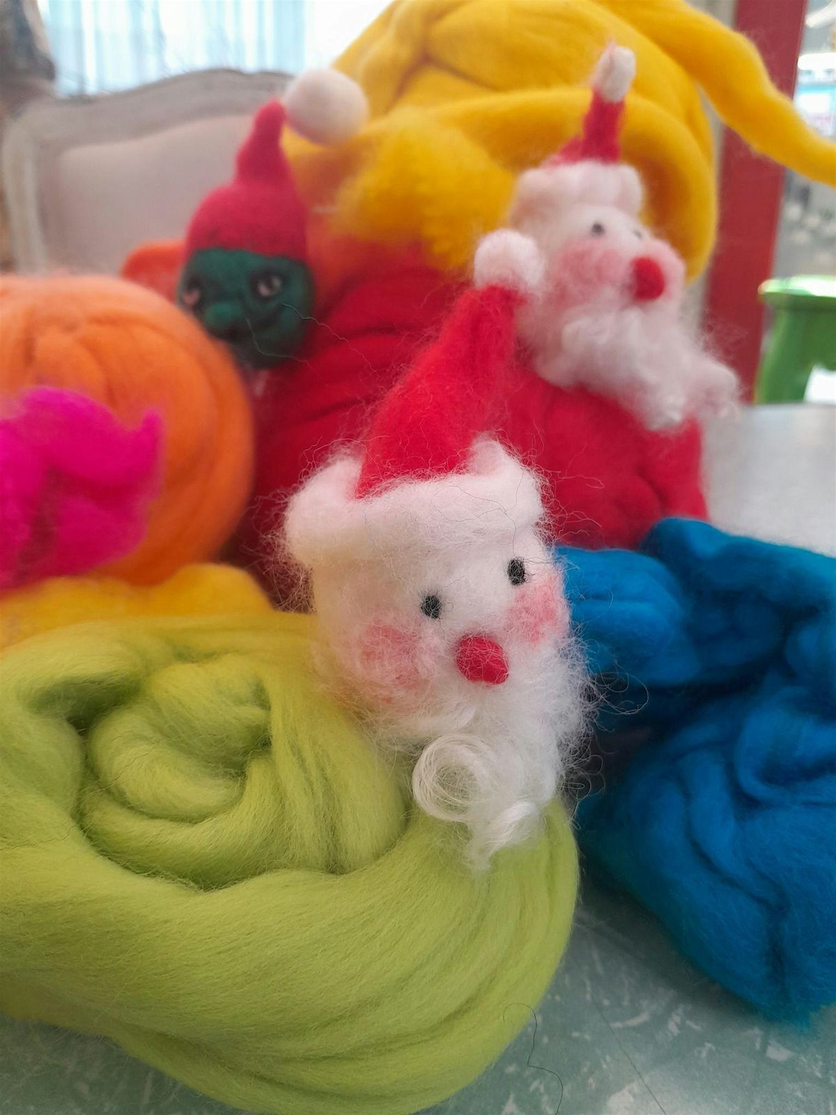 Felted Santa Workshop with Vicki Clissold