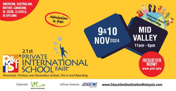 21st Private & International School Fair in Kuala Lumpur