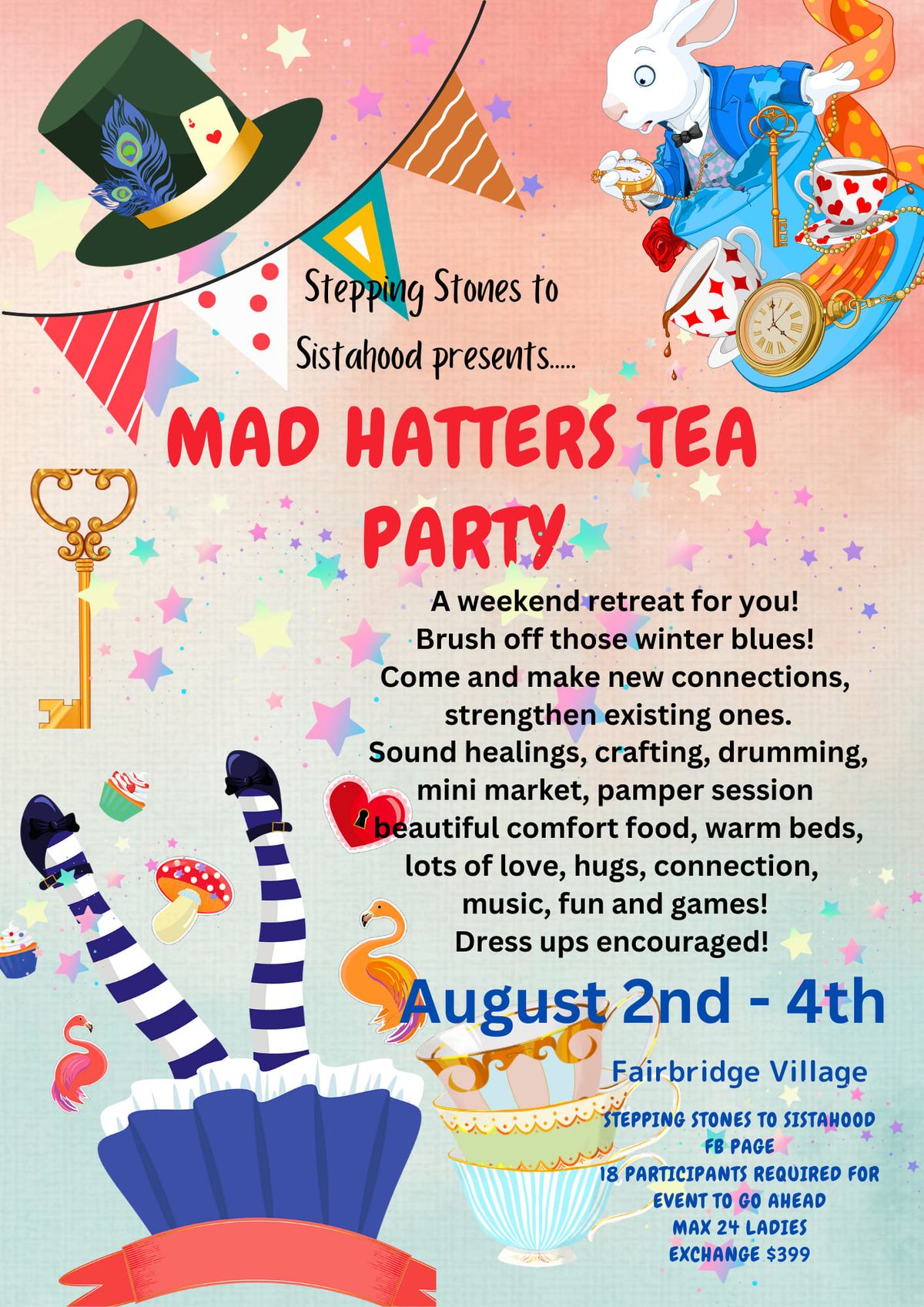 Mad Hatters Tea Party Retreat