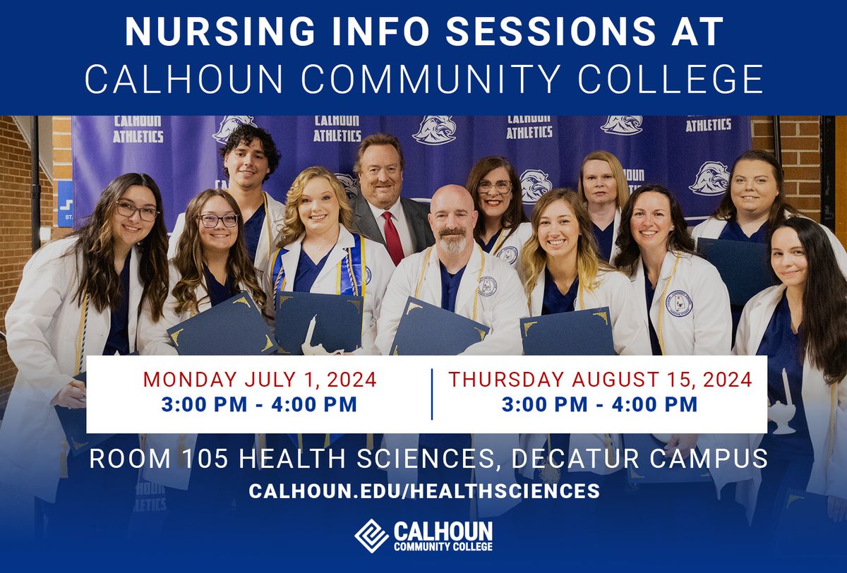 Nursing Info Session at Calhoun Community College