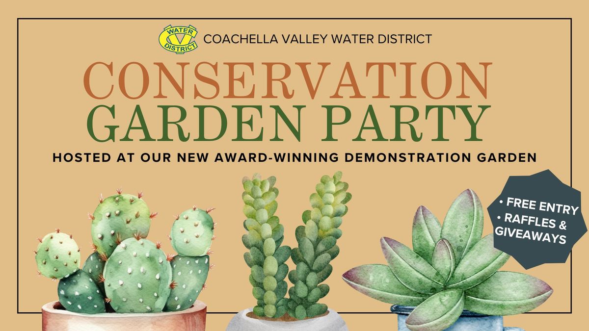 Conservation Garden Party - Free Entry