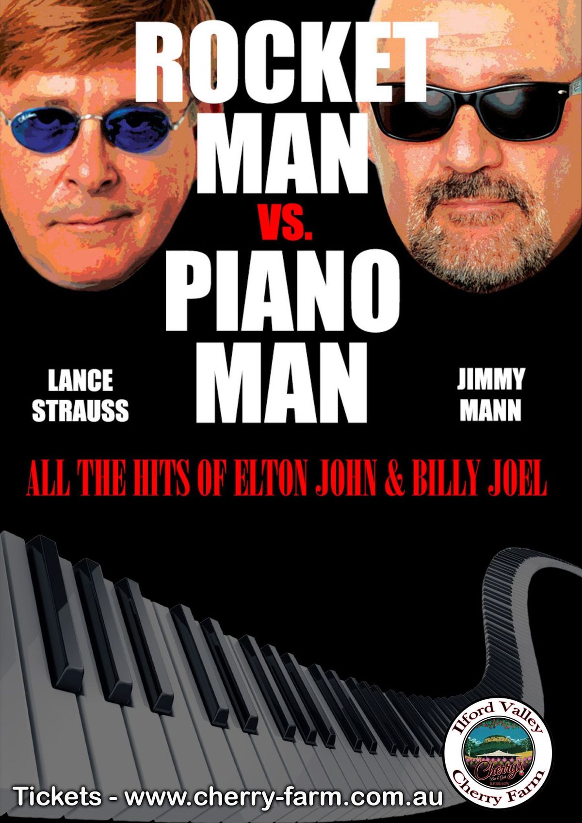 Rocket Man v Piano Man