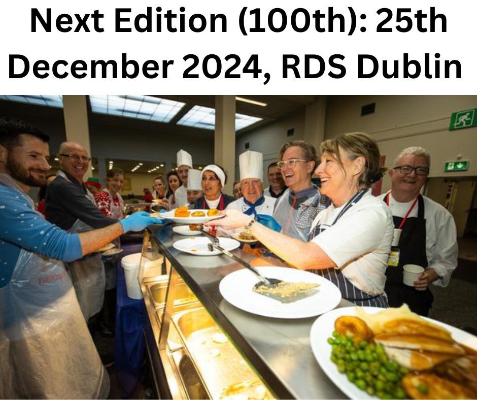 Christmas Day Dinner Centenary at the RDS, Dublin