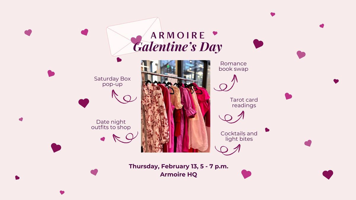 Armoire Galentine's Day: L'amour Armoire