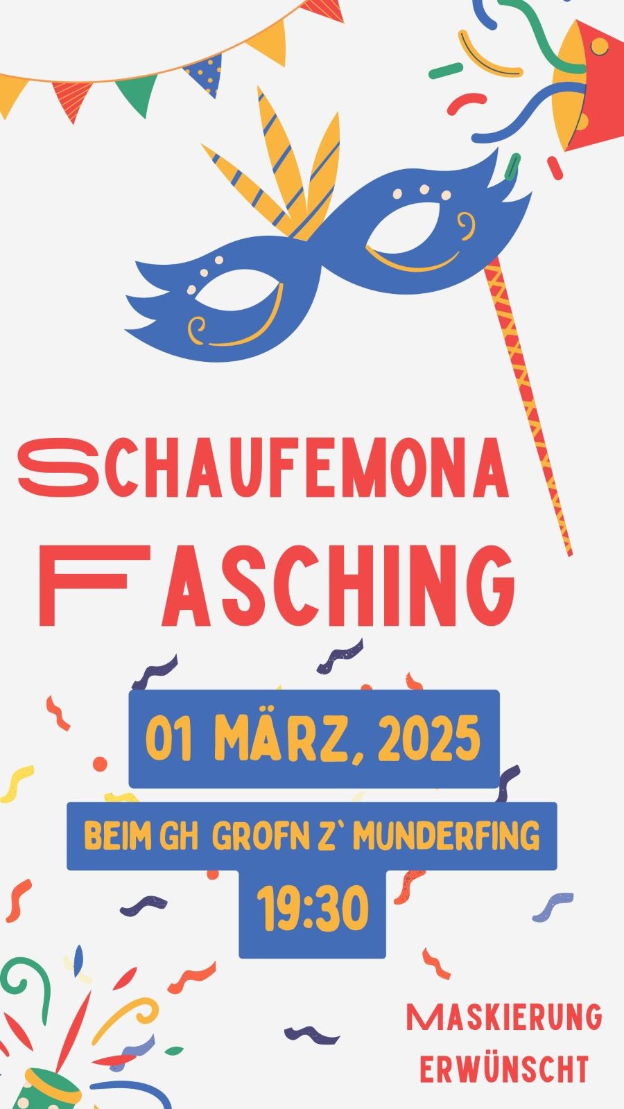 Schaufemona Fasching