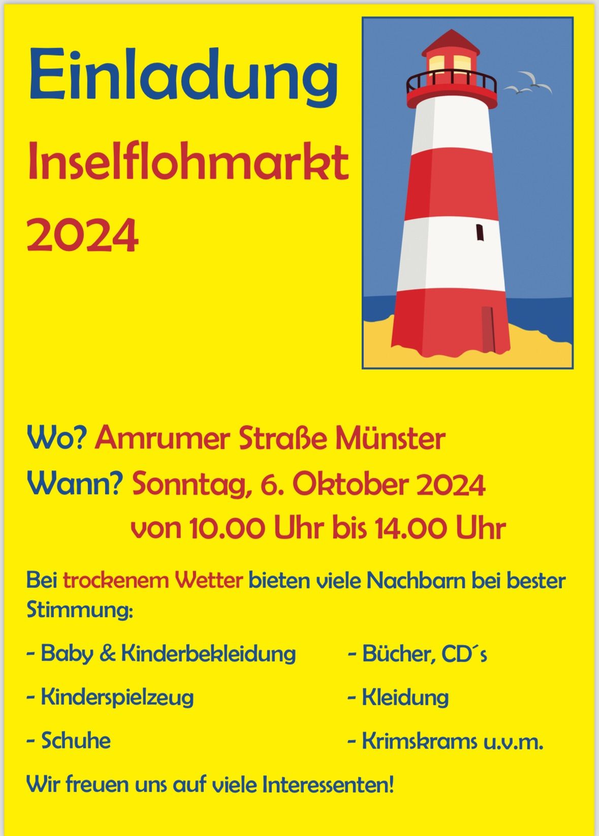 Inselflohmarkt 