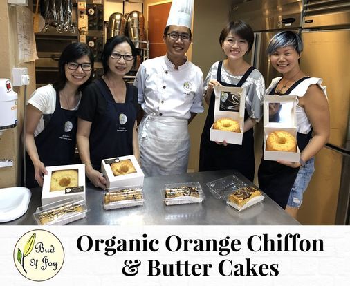 Hands-On Baking Class: Organic Chiffon & Butter Cakes